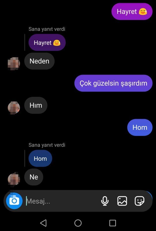 Her şeye hıımmmm diyen kız tipi, neden bu yanıtı veriyorlar?