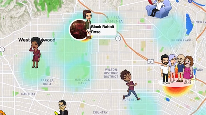 Snapchat hesabına bakınca konum kısmındaki̇ saat ne anlama geli̇yor?