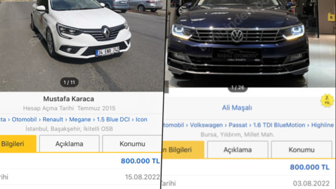 800 bin TL'ye 160 binde Passat mı yoksa 60 binde Megane mi seçerdin?