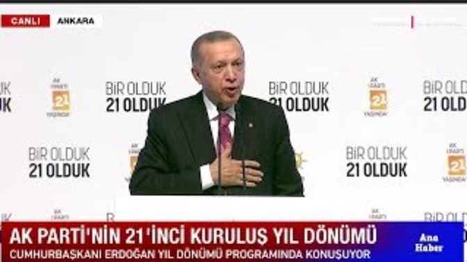 Cumhurbaşkanı Erdoğan'ın AK Parti'nin kuruluş yıl dönümü konuşması hakkında ne düşünüyorsunuz?