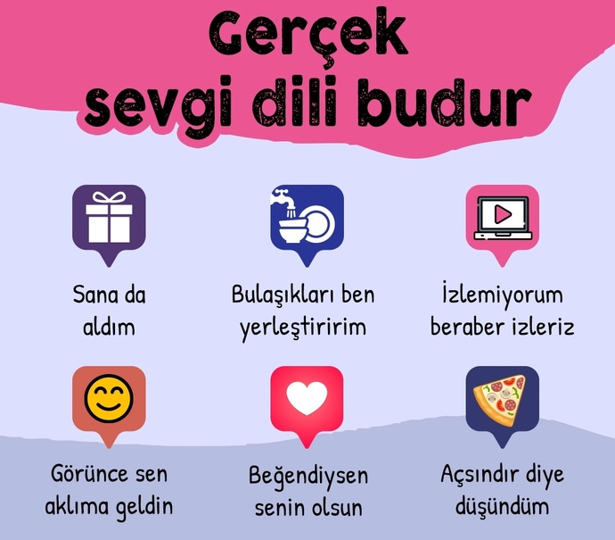 Sizin sevgi diliniz nedir 🤗 ?