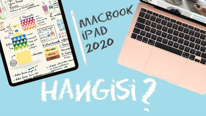 Sizce iPad mi MacBook mu?
