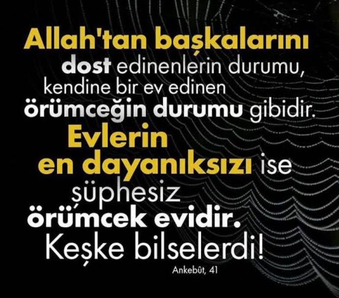 Kur'ân-ı Kerim'den hangi ayet sizi çok etkiler?