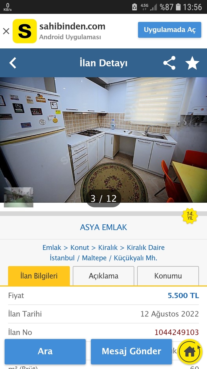 En ucuz eşyalı ev bu