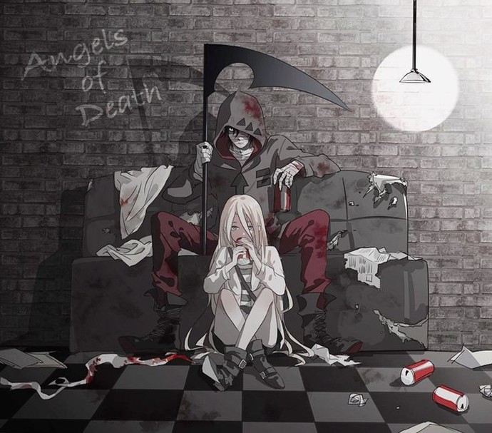 #Anime ,#otaku, Angels of deaht