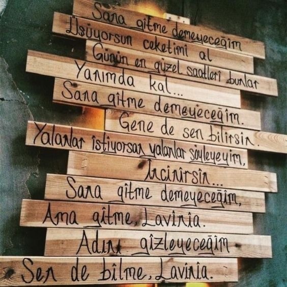 Şiir yazma konusunda iyi misiniz?