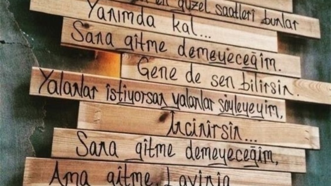 Şiir yazma konusunda iyi misiniz?