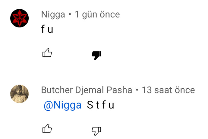 Size küfür eden insanlara karşı tepkiniz ne oluyor alınma mı karşılık olarak sövme mi ya da ne?