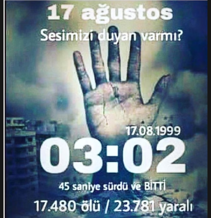 17 Ağustos 1999 depreminin yıl dönümü unuttuk mu bazı acılar unutulmaz?
