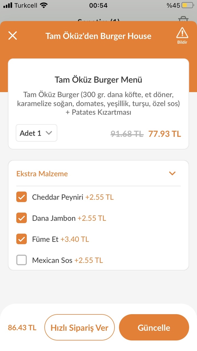 Hangisini yesem kararsız kaldım acil?