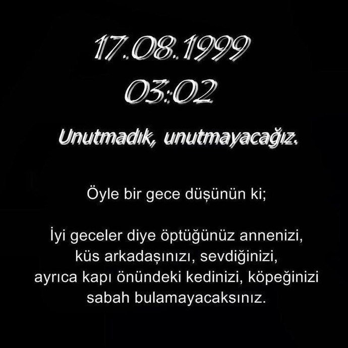 Günaydın 17 Ağustos depremini hatırlıyor musunuz?