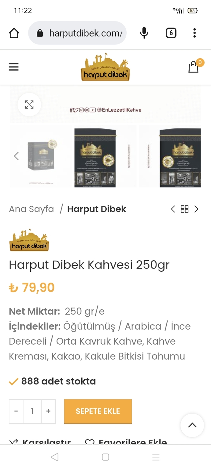 Harput dibek kahvesini beğeniyor musunuz?