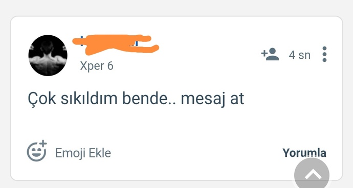 Buradaki erkekler niye böyle ya? Bu şekilde davranarak ne geçmiş ellerine merak ediyorum? Yazsa ne olur yazmasa ne olur anlayamadım?