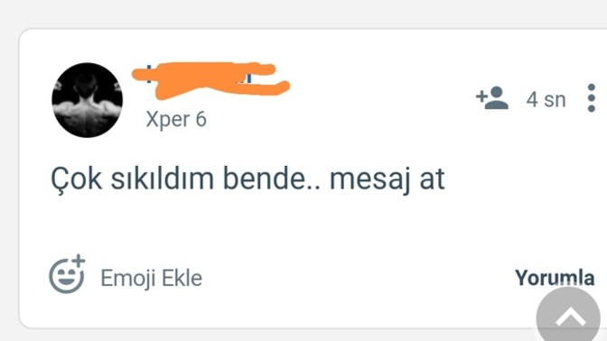 Buradaki erkekler niye böyle ya? Bu şekilde davranarak ne geçmiş ellerine merak ediyorum? Yazsa ne olur yazmasa ne olur anlayamadım?