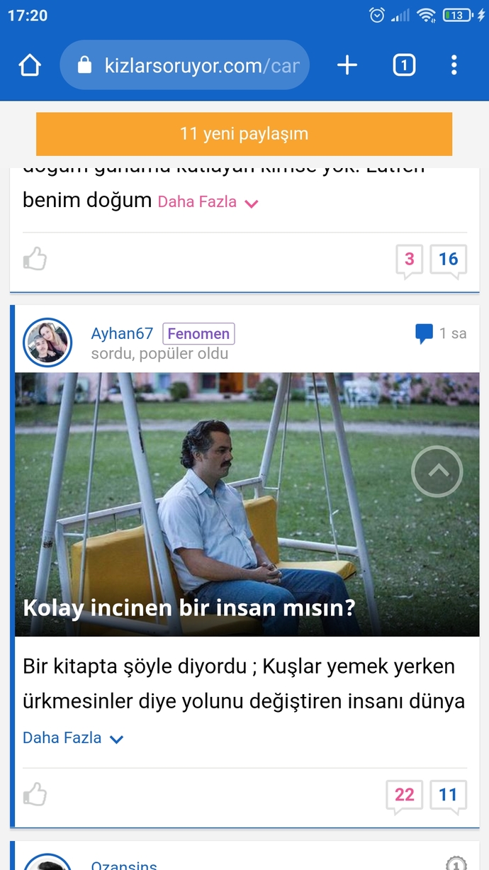 Kolay incinen bir insan mısın?