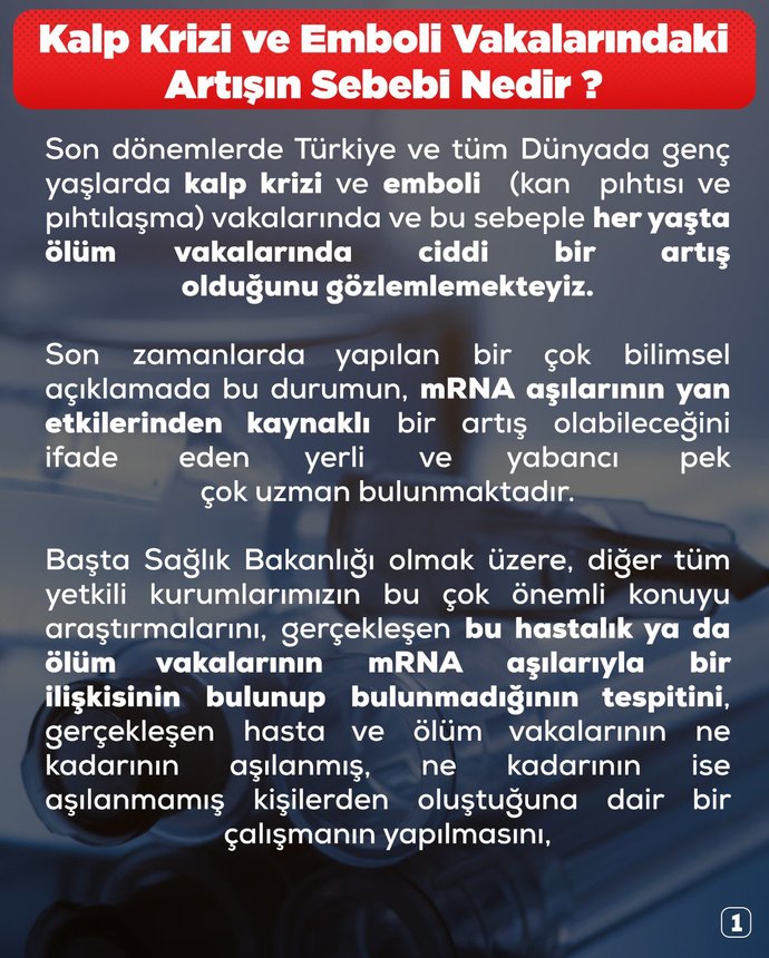 Son zamanlarda kalp krizi vakalarında artış görülüyormuş fatih erbakan bu konuya değindi ne düşünüyorsunuz?