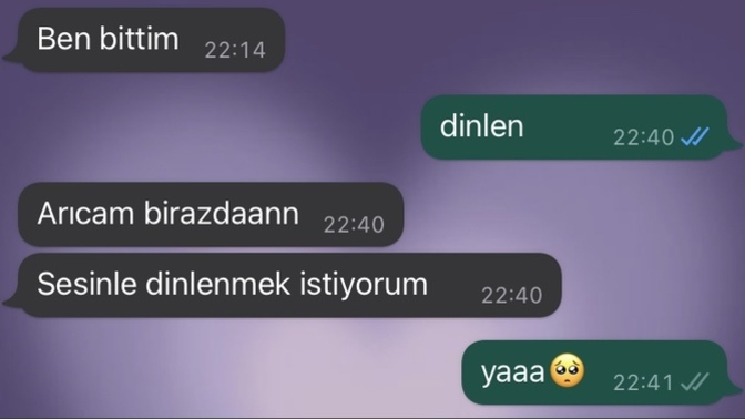 Sizin de romantik sevgiliniz veya flörtünüz var mi?