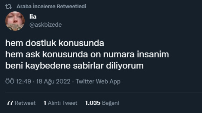 Hangi konularda on numarasınız?