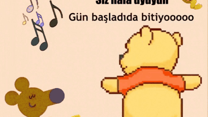 Günaydın ponçikler kahvaltılar yapıldı mı?