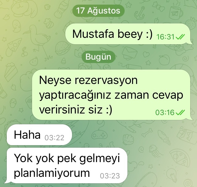 Bu konuşmadan ne anlıyorsunuz?