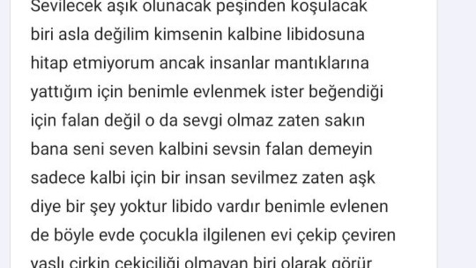 Sizin düşünceleriniz nelerdir?