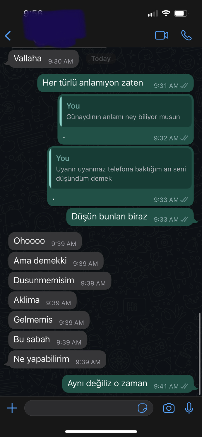 Sevgilim beni anlamıyor?