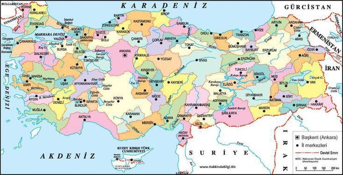 Türkiyede bir il olsaydın hangisi olursun?