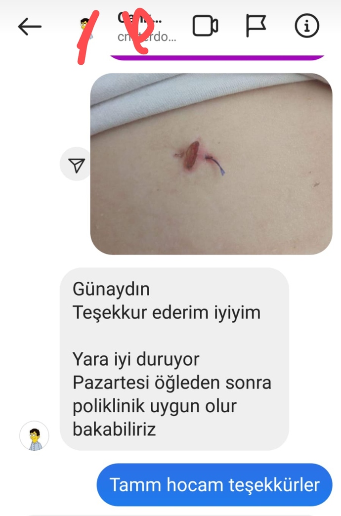 En son aldığınız mesaj?