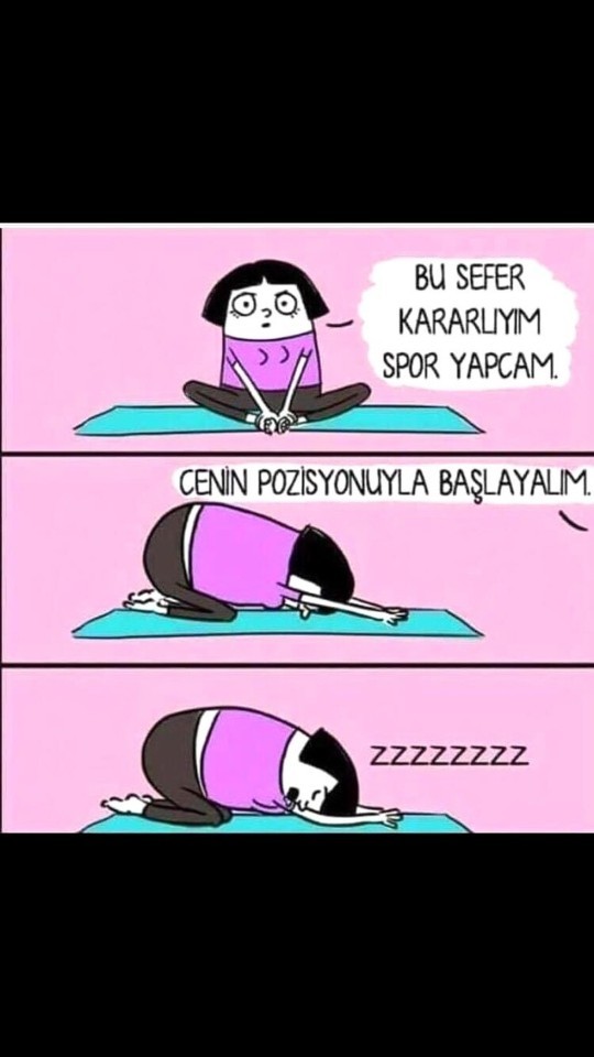 Yoga yaparken uyuyakalan var mı?
