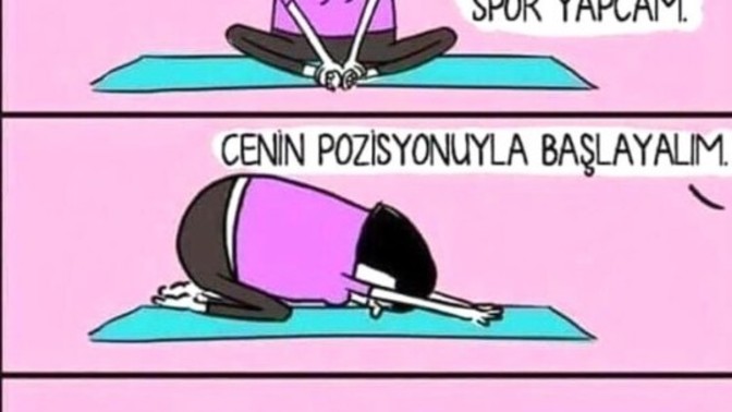Yoga yaparken uyuyakalan var mı?