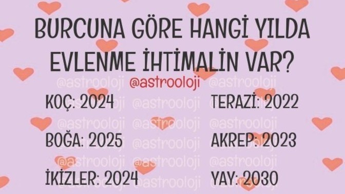 Burcuna göre kimler hangi yılda bekarlık sultanlık yalanından kurtuluyor bakalım?