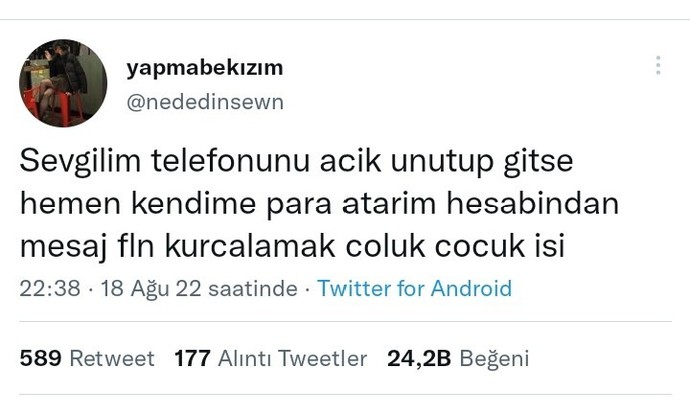 Sevgiliniz telefonunu açık unutup gitse ilk hangi sekmeye girerdiniz?
