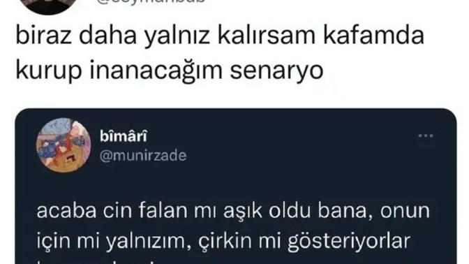 Bu yalnizligin sebebi ne?