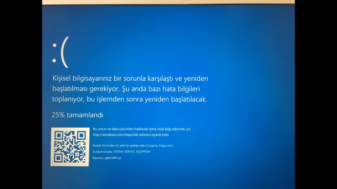 Bilgisayarımda arıza var bakar mısınız?