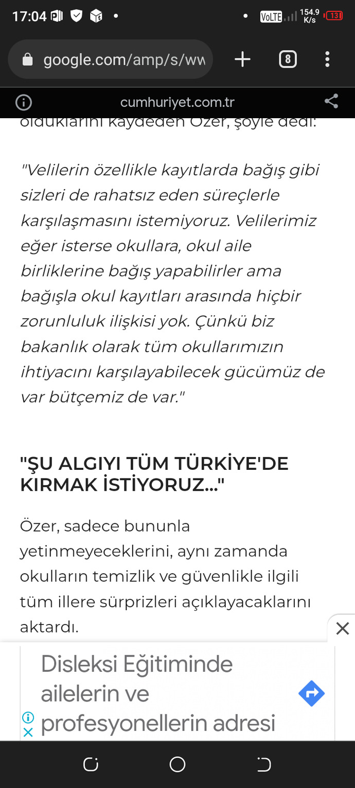 Olduğunuz şehirde devlet Anaokulları ortalama maddi olarak ne kadar gideri oluyor ve aidatı ne kadar?