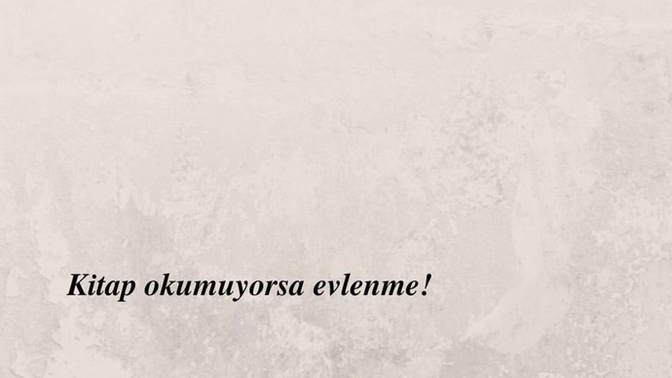 Evleneceğin kişide aradığın kriter nedir?
