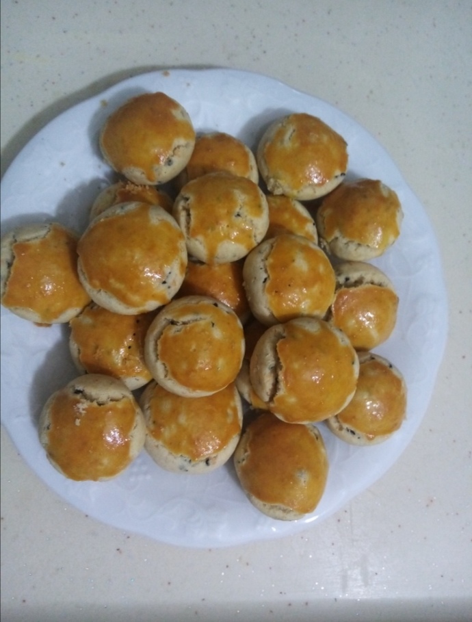 Çörek otlu kurabiyelerim nasıl görünüyor?