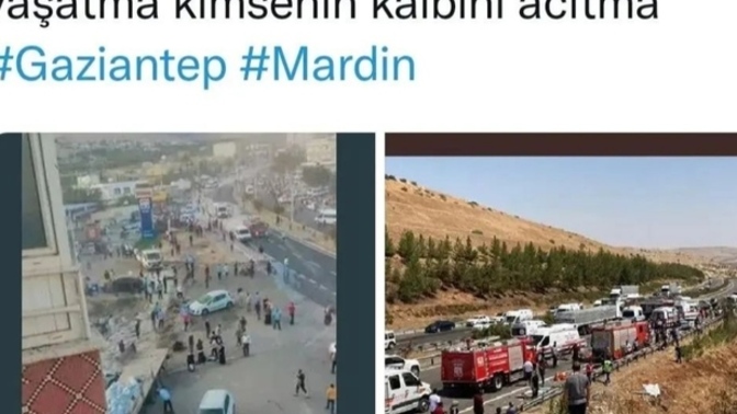 Gaziantep ve Mardin kazasını duydunuz mu 😞ne kadar acı değil mi?