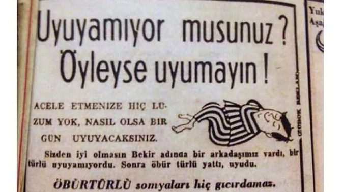 Uyuyamıyor musunuz öyleyse uyumayın?😂?