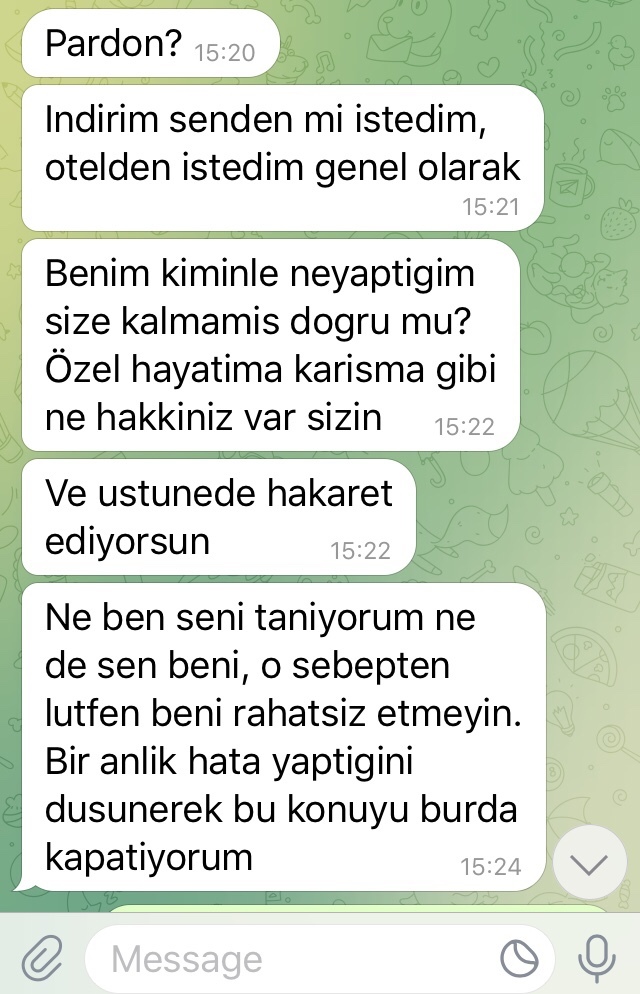 Ben ne yaşadım böyle ya?