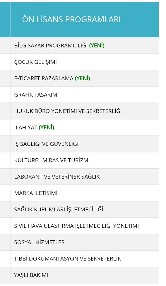 İkinci Üniversite Olarak hangi Bölümü seçmeliyim?