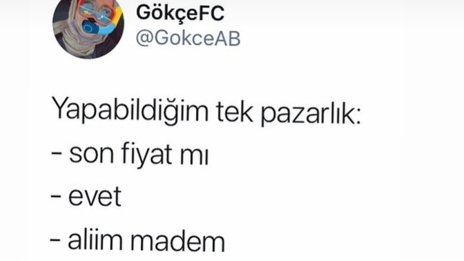 Bir şey alırken pazarlık yapar mısınız?