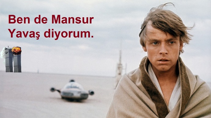 Luke Skywalker Seçimi Mansur Yavaş kazanmalı dedi! Luke Skywakerı tanıyor musunuz?