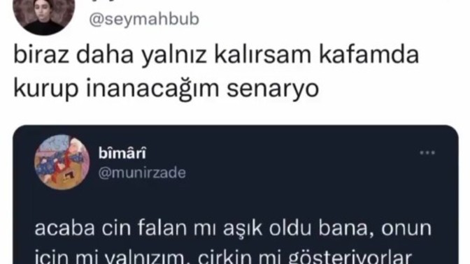 Yalnızlıktan şikayet eder misiniz?