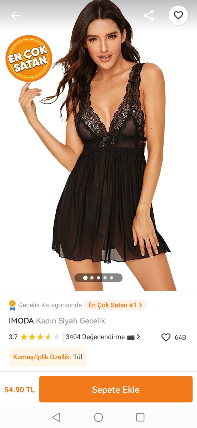 Yeni evliyim, bu tarz pijamalar giyiyorum. Kocamın heyecanı kaçar mı ya?
