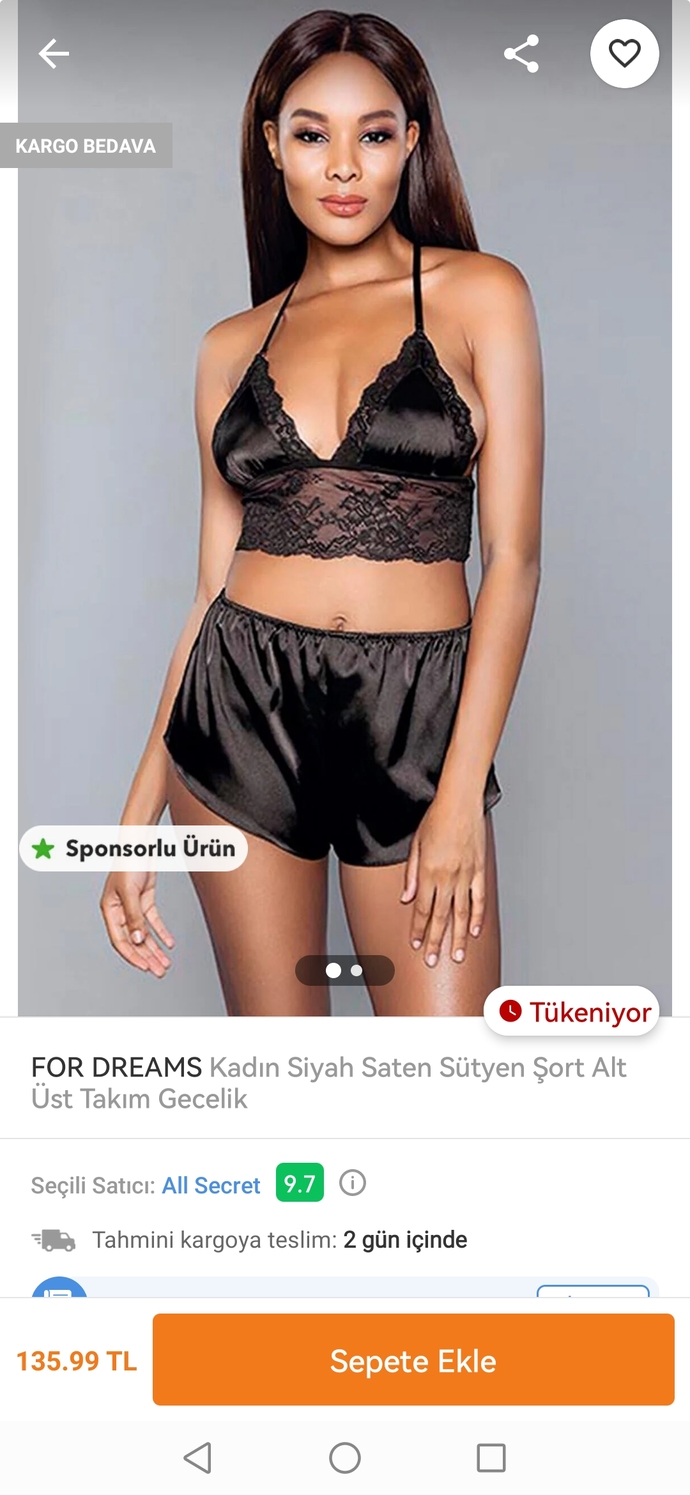 Yeni evliyim, bu tarz pijamalar giyiyorum. Kocamın heyecanı kaçar mı ya?
