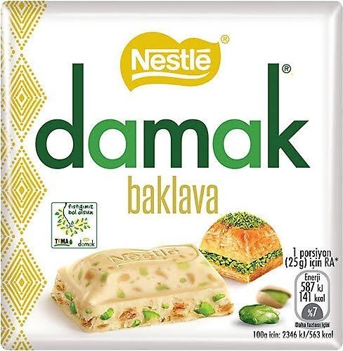 Nestlénin baklavalı çikolatası varmış! Çikolata, baklava tadını verebilir mi?