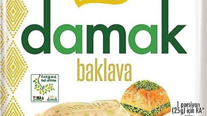 Nestlé'nin baklavalı çikolatası varmış! Çikolata, baklava tadını verebilir mi?