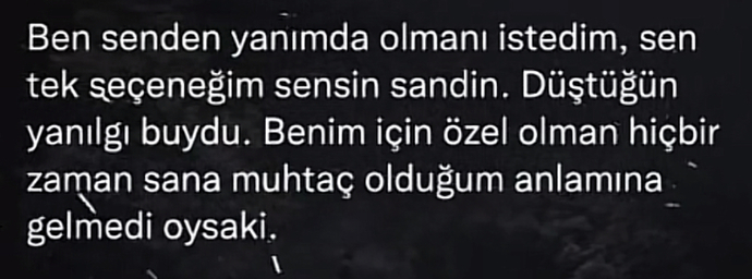 Verdiğiniz değer kişinin kendini bir halt sanmasına mı neden olur sadece?