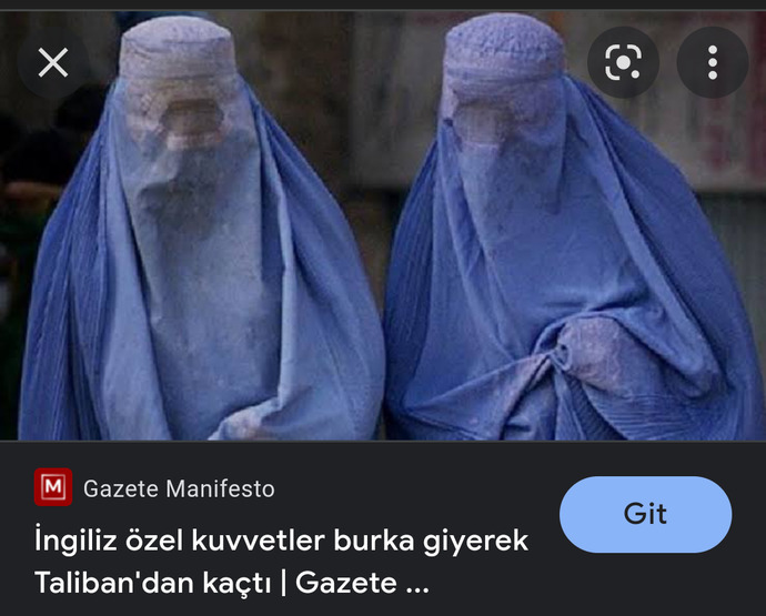 Burka bu oluyor